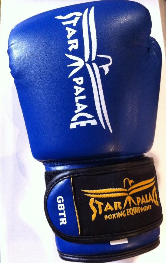 Gants de boxe d'entainement P.V.C. Star Palace - GBTR