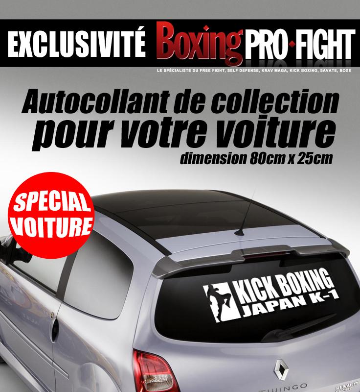 Autocollant Kick Boxing