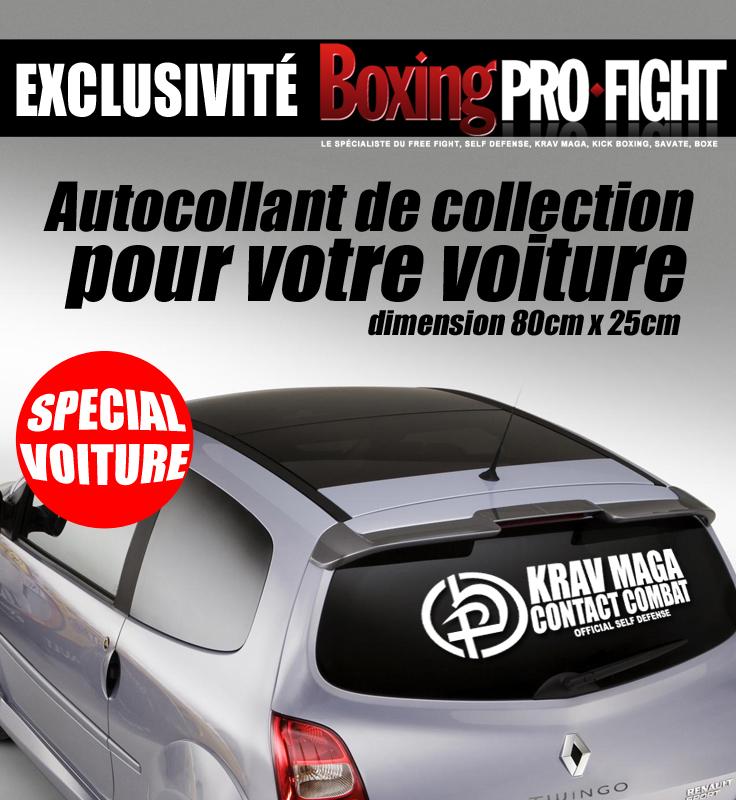 Autocollant Voiture Krav Maga