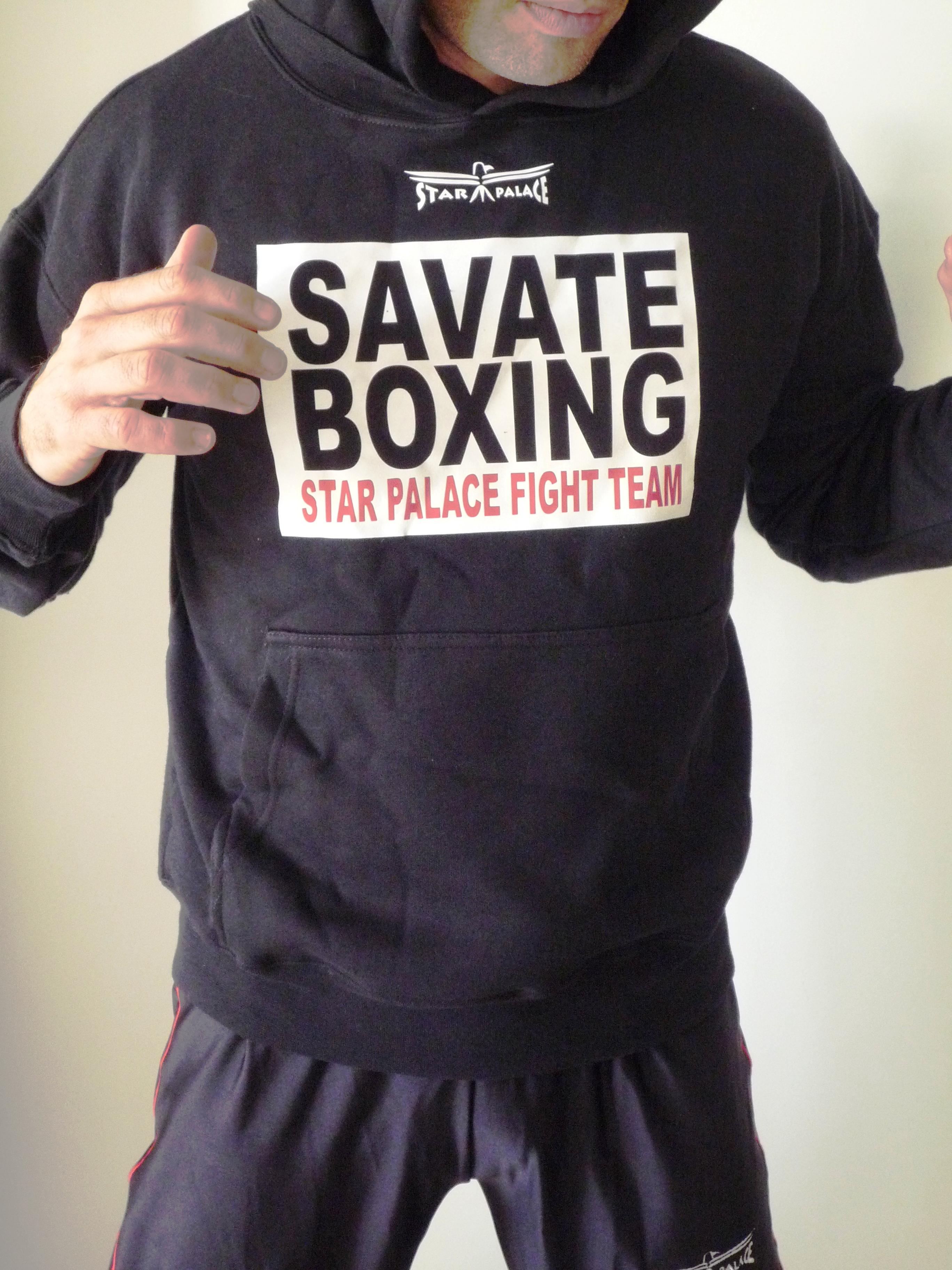 Sweet à capuche Star Palace Savate Boxing