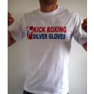  Tee Shirt Kick Boxing - Silver Gloves