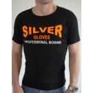 Tee Shirt Silver Gloves Professional